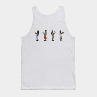 Urban Fantasy Figures Tank Top